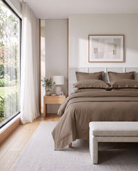Microfiber Sheet Set — in the Hotel Velour suite