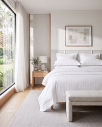 Water-Repellent Duvet Cover — in the Hotel Velour suite