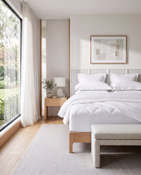 Heavy-Duty Mattress Pad — in the Hotel Velour suite