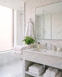 Terry Velour Bathrobe — in the Hotel Velour bath